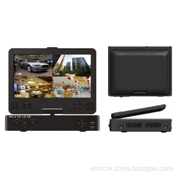 8CH HDMI build-in 10.5 inch LCD DVR COMBO
